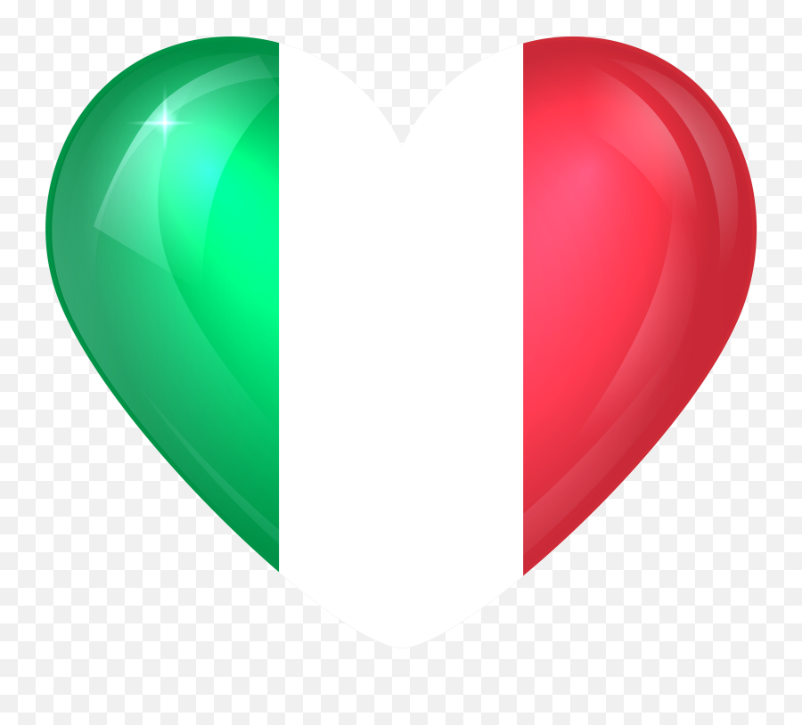 Free Png Download Italy Large Heart Flag Clipart Png - Italy Flag Heart Png Emoji,Hungary Flag Emoji