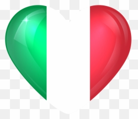 Free Png Download Italy Large Heart Flag Clipart Png - Italy Flag Heart Png Emoji,Hungary Flag Emoji
