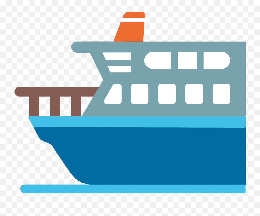 Ferry Emoji - Ferry Emoji,Flag Ship Emoji