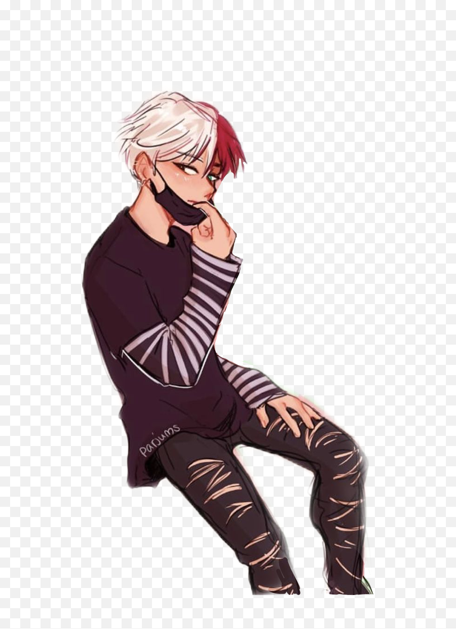 Emo Todoroki Emoji,Toyko Ghoul Emojis