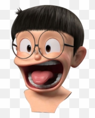 Gambar Wajah Nobita 3d - Akana Gambar Emoji,Deskgram Emoticon