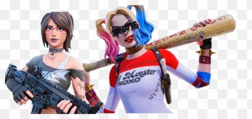 Harleyquinn Fortnite Sticker - Fictional Character Emoji,Ghost Ghost Gun Emoji