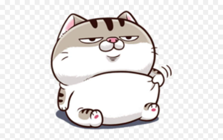 Wastickerapps Fat Cat Stickers - Mew Mew Cat Whatsapp Sticker Emoji,Fat Cat Emoji