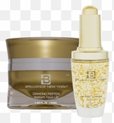 Brilliance New York 24k Gold Anti - Aging Collection 2piece Set Emoji,Bashing Eyelashes Emoji