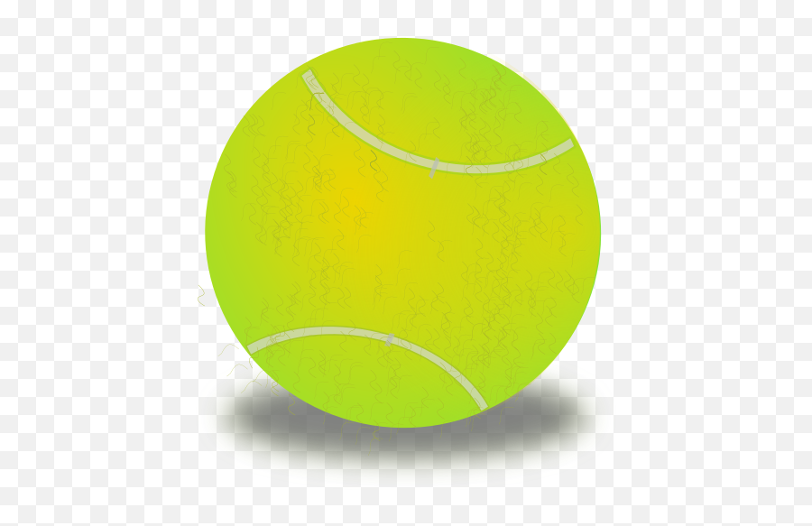 Tennis Ball - Openclipart Emoji,Emoji Temmis Ball