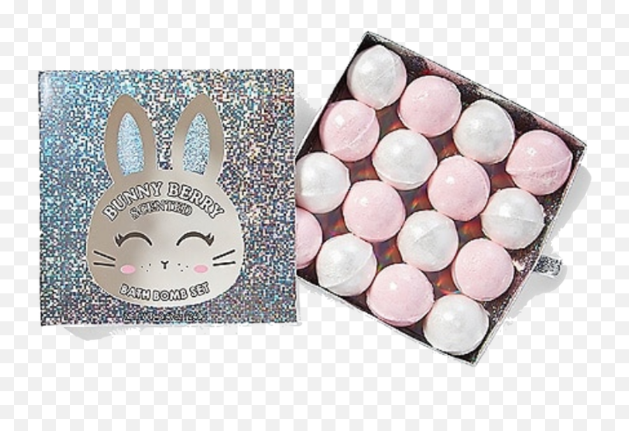 Justice Bunny Berry Bath Bomb Set Emoji,Bomb Japanese Emoji