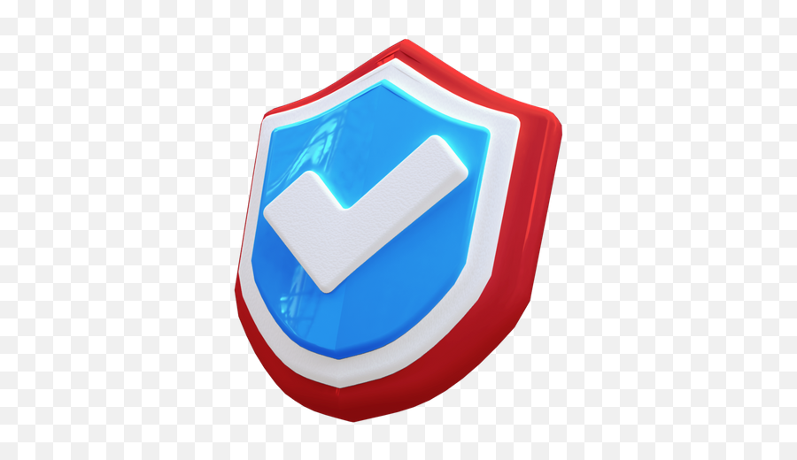 Premium Shield Protection 3d Illustration Download In Png Emoji,Mdiscord Server Role Emoji Shield