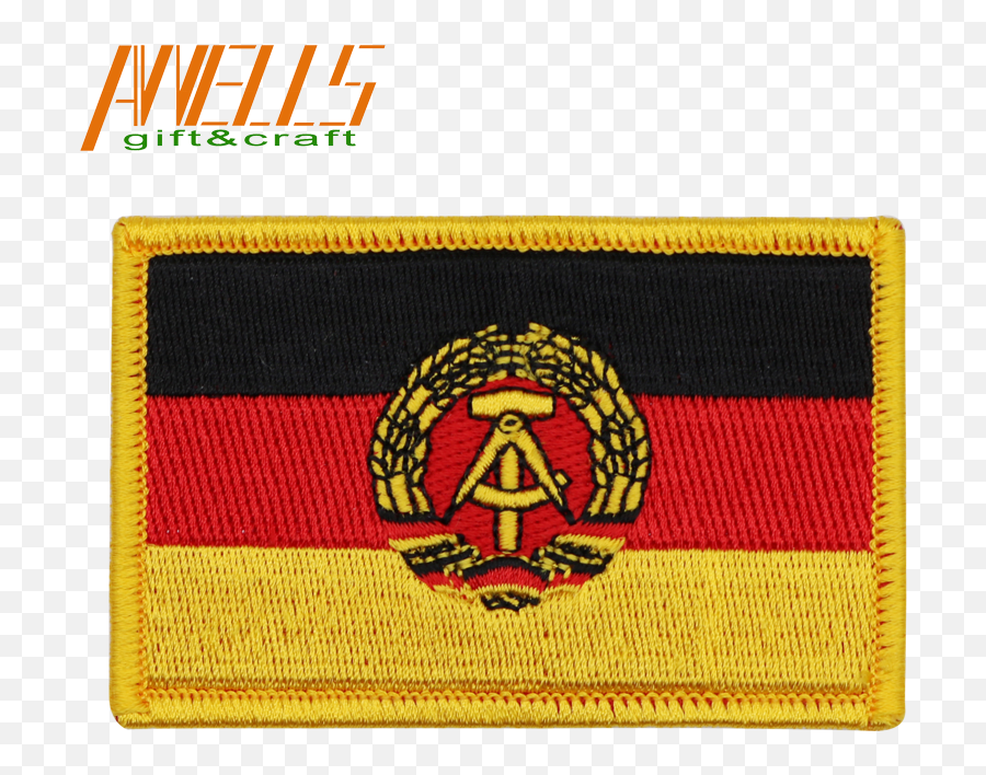 East Germany 1959 To 1990 Flag - Door Mat Emoji,Emoji Iron On Patches