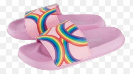 Rainbowshoes Sticker - For Women Emoji,Purple Emoji Slippers