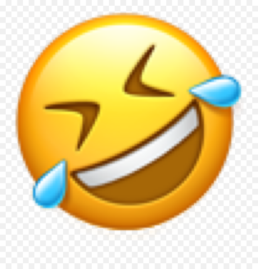 Emoji Funny Laugh Picsart Sticker - Lol Emoji Transparent,Funny Laugh Emoji