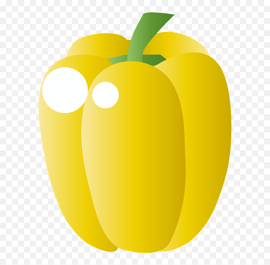 Sweet Yellow Bell Pepper Clipart - Fresh Emoji,Bell Pepper Emoji