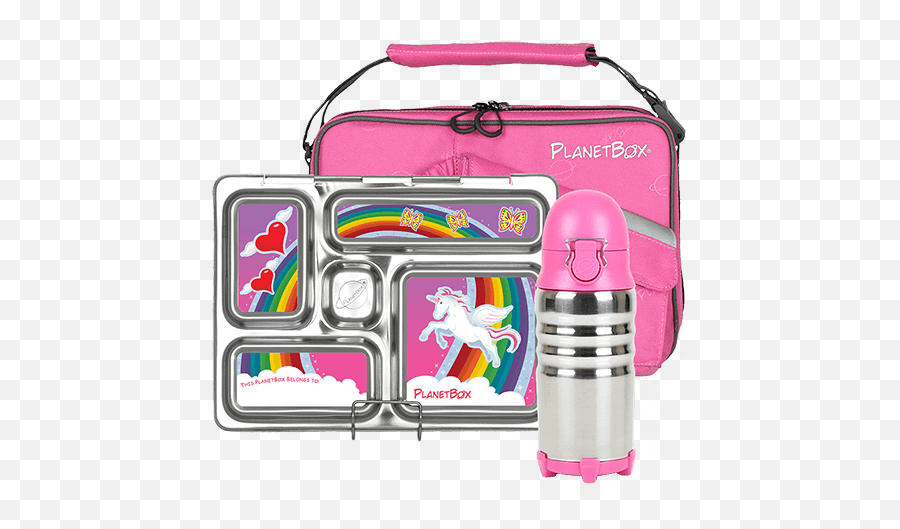 Rover Stainless Steel Lunchbox - Unicorn Steel Lunch Box Emoji,Emoji Backpack With Lunchbox