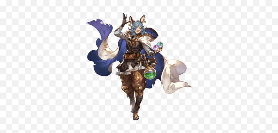 Granblue Fantasy Erune Characters - Tv Tropes Erune Gbf Emoji,Bashful Japanese Emoticon