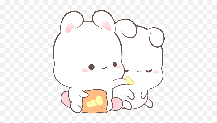Sweetness - Transparent Happy Cute Gif Emoji,Happy Bunny Emoji