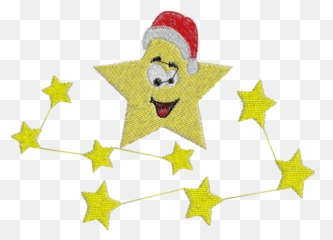 Matriz De Bordado Estrela De Natal - Imagens Estrelas De Natal Emoji,Emoticons De Estrelinhas