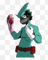 The Glitching Quirk - Izuku Midoriya Villain Emoji,Hiding Emotions Deadly