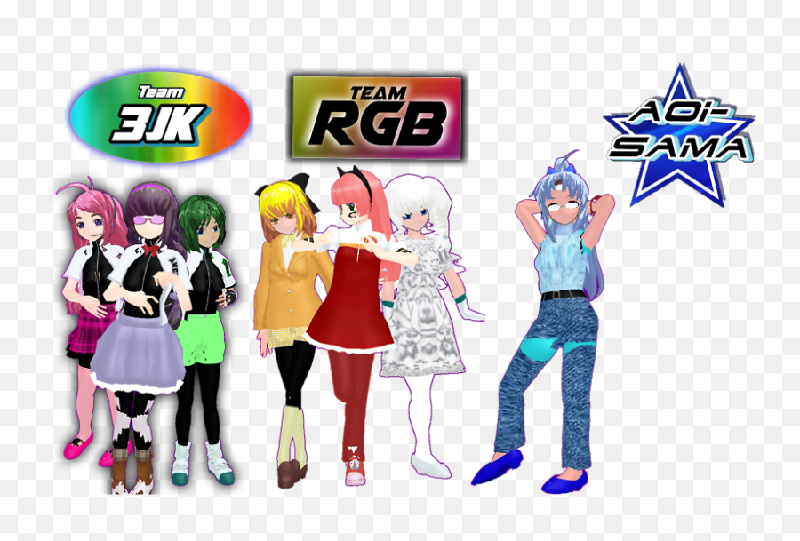 Pocketmqo - Fictional Character Emoji,Mmd Poses Emotions