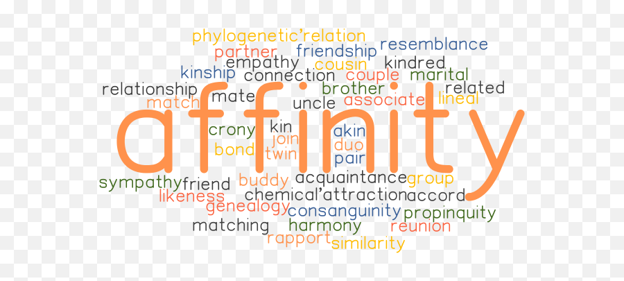 Affinity Synonyms And Related Words What Is Another Word - Language Emoji,Kindred Book Emotions List