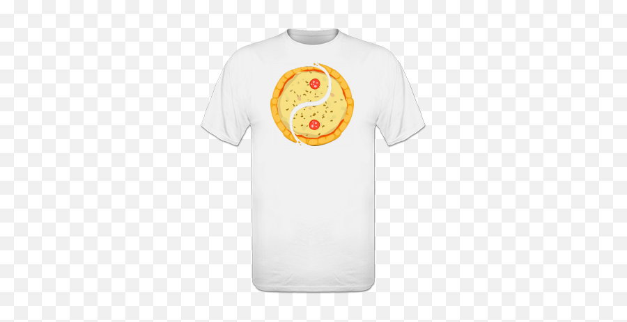 Buy A Pizza Ying Yan T - Shirt Online Emoji,Ying Yang Emoticon