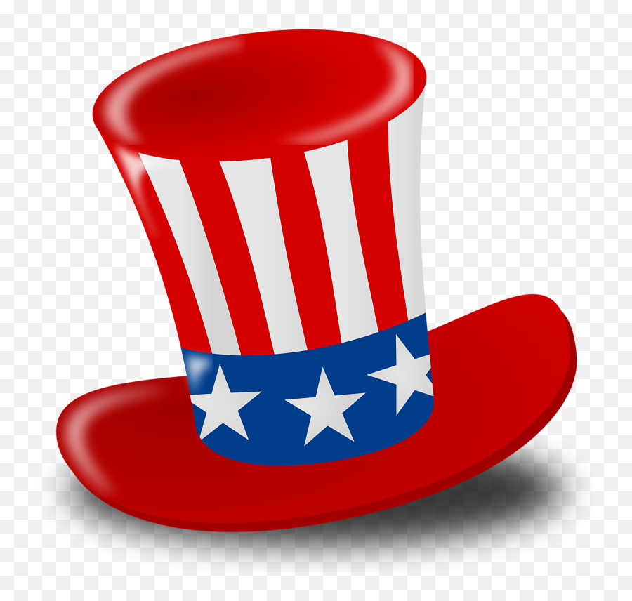 Free 4th Of July Clipart - Transparent Presidents Day Clipart Emoji,Emojis Celebrating The 4th Of July