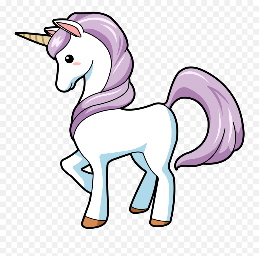 Cute Unicorn Cliparts Png Download - Cute Unicorn Transparent Background Emoji,Unicorn Emoji Transparent