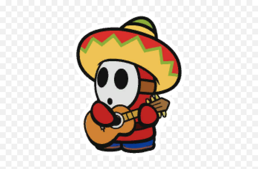 Free Png Images - Dlpngcom Shy Guy Sombrero Emoji,Mexican Wearing Sombrero Emoticon