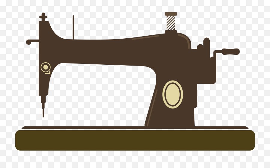Free Vintage Sewing Machine Silhouette Download Free Clip - Sewing Machine Hd Png Emoji,Sewing Machine Emoji