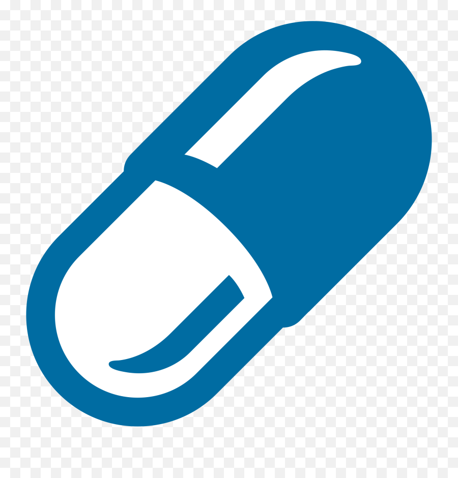 Pill Clipart Emoji Pill Emoji Transparent Free For Download - Blue Pill Emoji,Pain Emoji