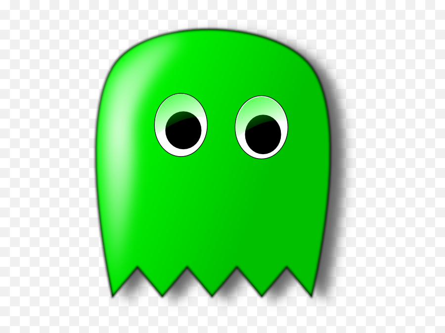 Pacman Ghost Clip Art At Clker - Gifs Fantasma Comecocos Png Emoji,Batalla De Packman Vs Emojis