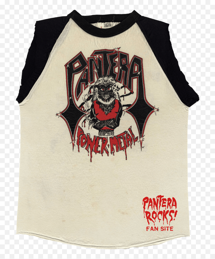 Pantera Band Pantera Power Metal - Pantera Vintage 80s T Shirt Emoji,Dimebag Darrell Emoticon Metal