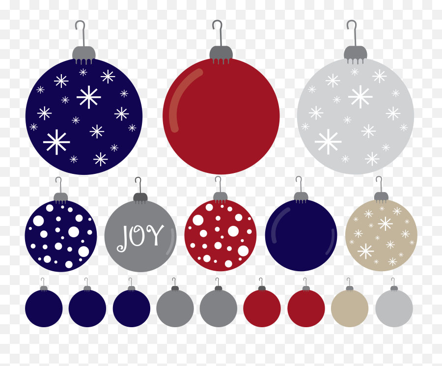Christmas Ornaments As A Drawing Free - Christmas Ornament Cutouts Png Emoji,Christmas Ornament Emotions