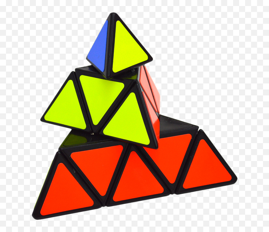 Rubiks Cube - Cube Pyramix Transparent Background Emoji,Rubik's Cube Emoji