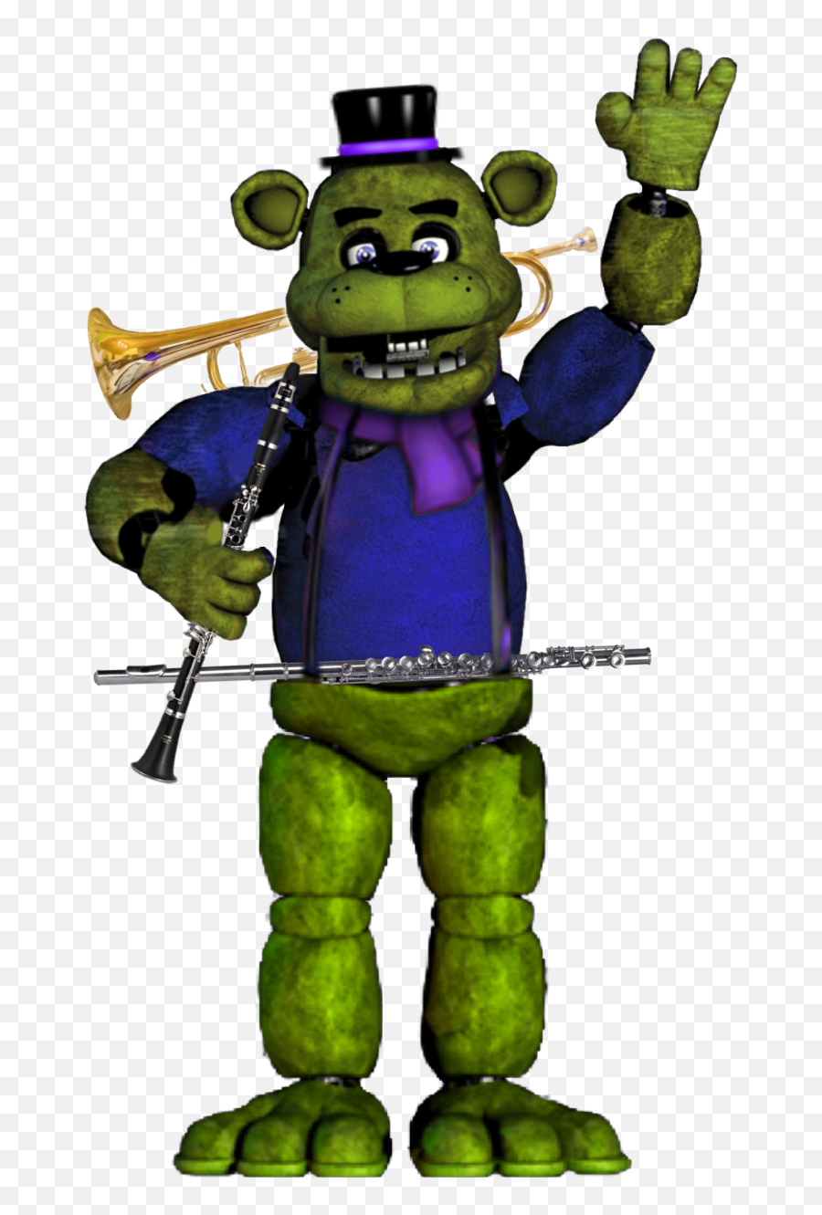 The Most Edited Freadbear Picsart - Fnaf Freddy Full Body Emoji,Ducking Emoticon