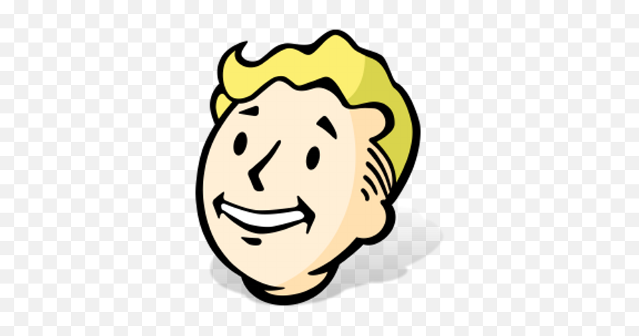 Jamie Martin - Fallout Vault Boy Head Emoji,Fb Nuts Emoticon