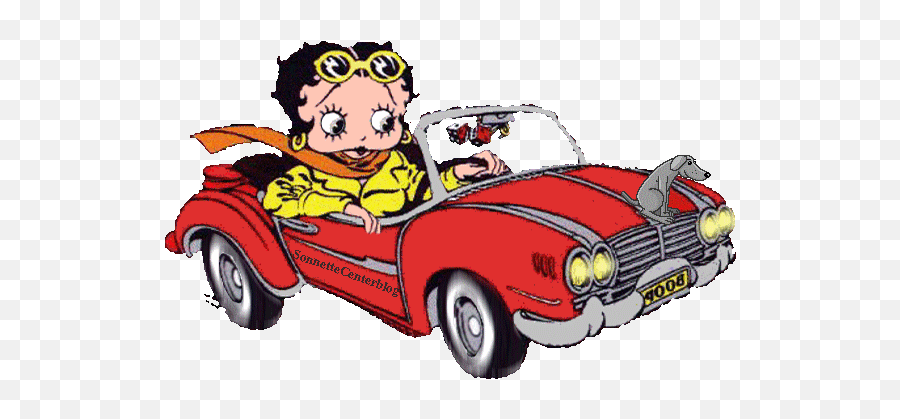 Betty Boop Cartoon Betty Boop Betty - Bettyboop Goodbye Gif Emoji,Emoji For Mooning On Iphone