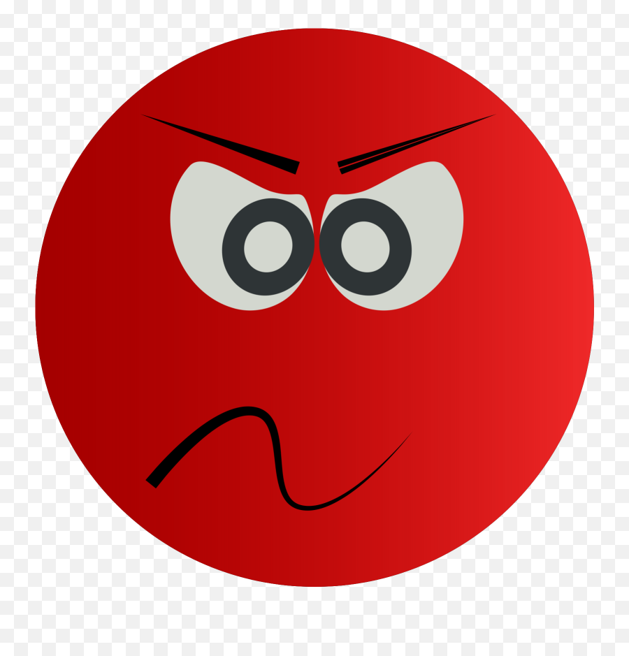 Angry Red Face Svg Vector Angry Red Face Clip Art - Svg Clipart Portable Network Graphics Emoji,Angry Dog Emoticon
