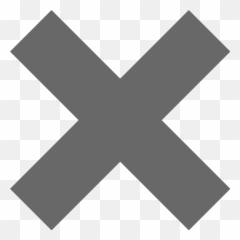 Heavy Multiplication X Emoji - Close X,X Emoji Transparent