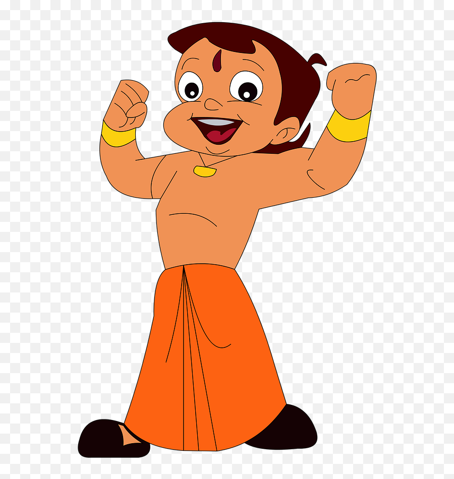 Sketch Character Funny - Chota Bheem Tranparent Gif Emoji,Sketch Characters Showing Emotions Illustration