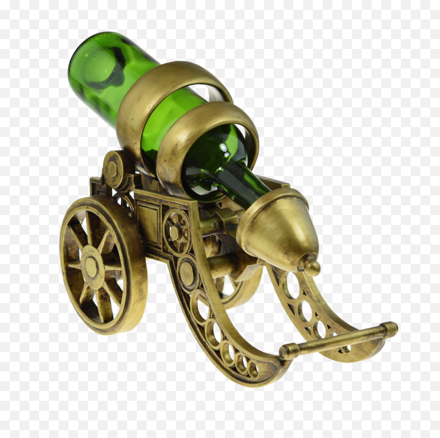 Cannon Wine Bottle Holder - Cylinder Emoji,Cannon Firing Emojis