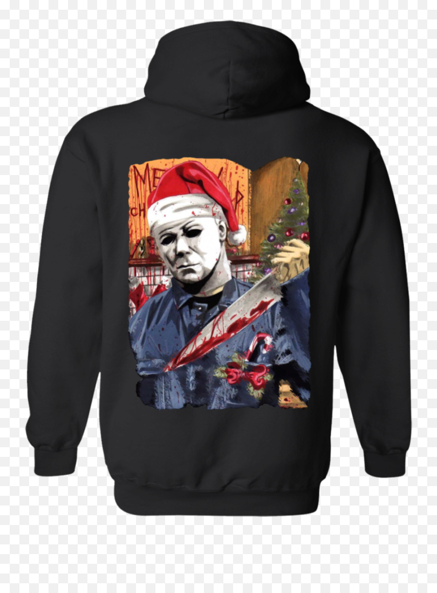 Michael Myers Halloween Christmas - Juice Wrld Vlone Hoodie 999 Emoji,Michael Myers Emoji