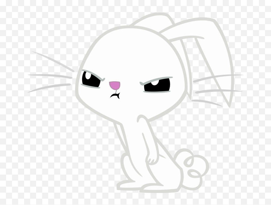 187644 - Absurd Resolution Angel Bunny Angry Artist Emoji,Full Face Emotions Sketch