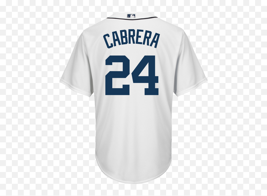 Miguel Cabrera Jersey - Detroit Tigers Adult Home Jersey Emoji,Luis Severino Emoji