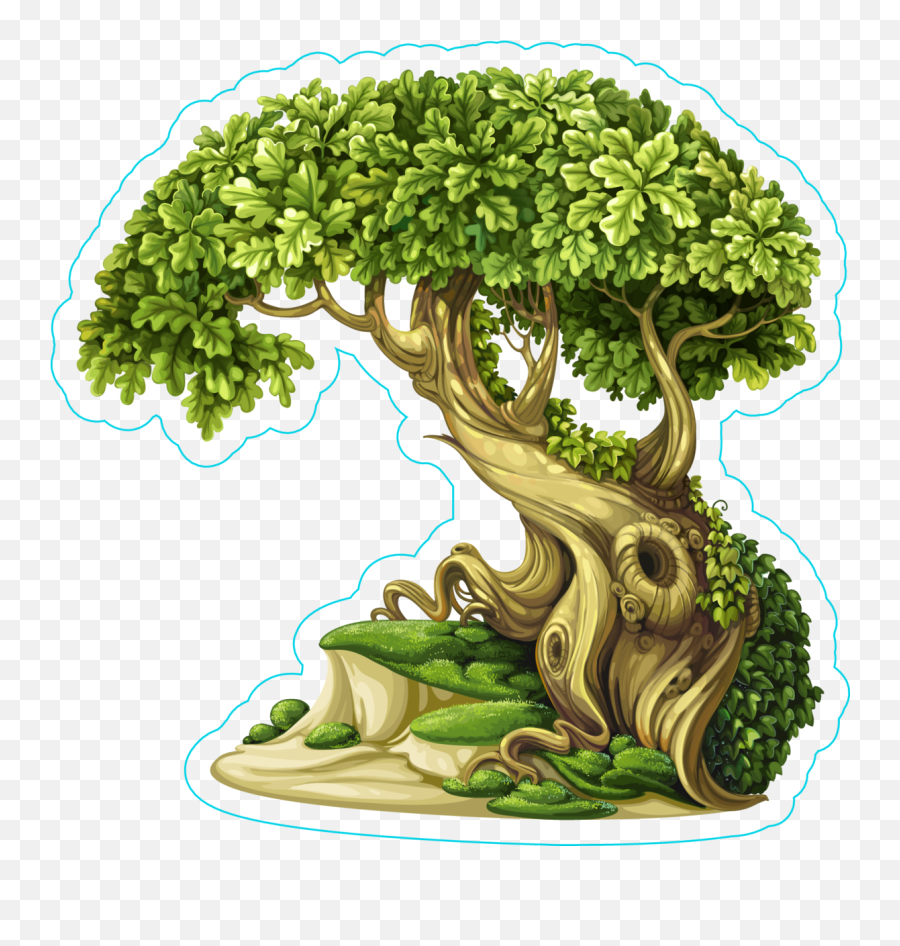 Plant Emoji Png - Fairy Tale Tree Transparent,Plant Emoji Transparent