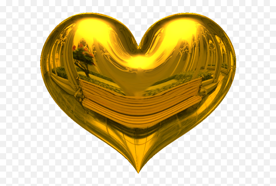 Heart Gif - Animated Gold Heart Gif Emoji,Gold Heart Emoji