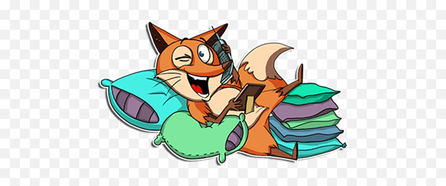 King Fox By Iman Haghshenas - Fictional Character Emoji,Fox Emoji Iphone