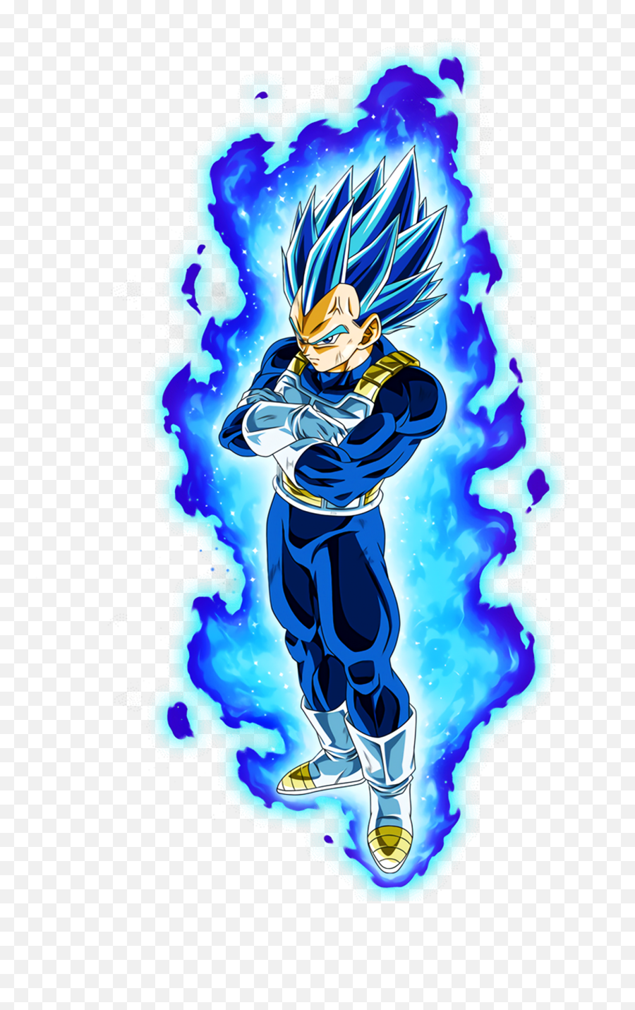 Ssbe Vegeta Glowing Dbs Render - Dokkan Battle Vegeta Render Emoji,Vegeta Emoji