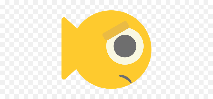 Frank The Fish Stickers By Cameron Nazemi - Dot Emoji,Alien Emoji Iphone Case