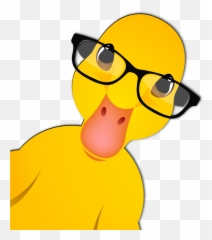 Ducks Clipart Row Ducks Row Transparent Free For Download - Duckling Clipart Emoji,Yellow Duck Emoji