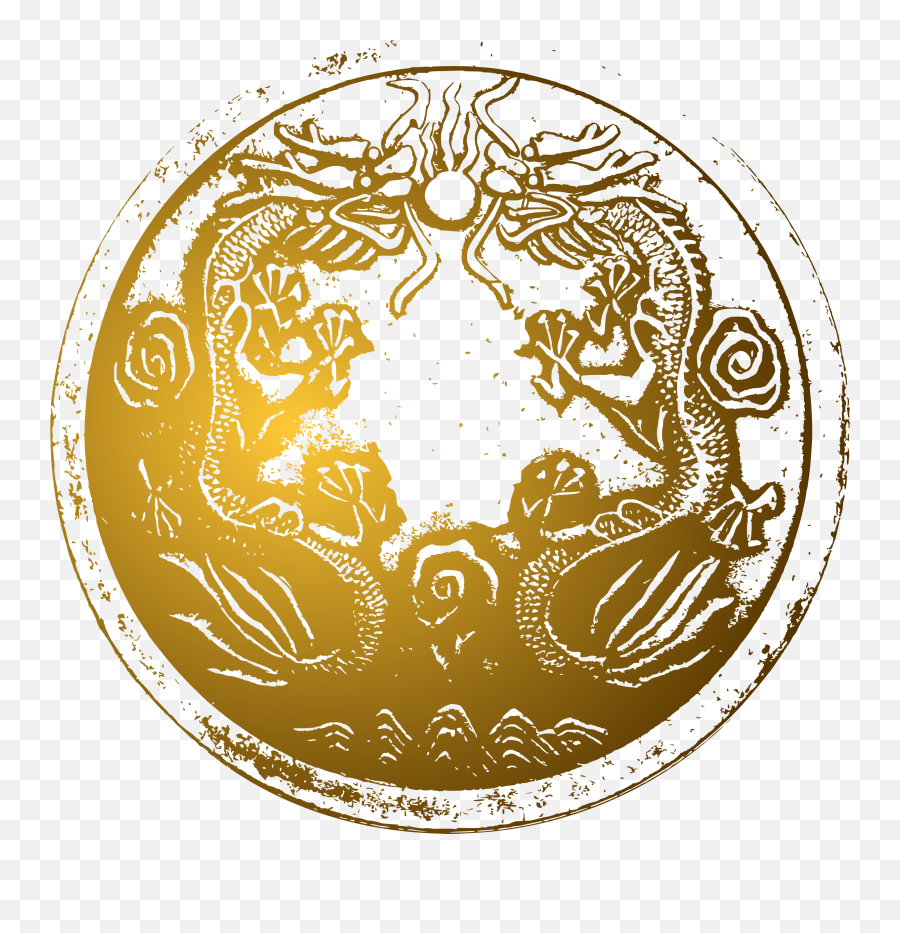 Dragon Clipart Oriental Dragon Dragon Oriental Dragon - Dragon Coin Png Emoji,St Georges Flag Emoji