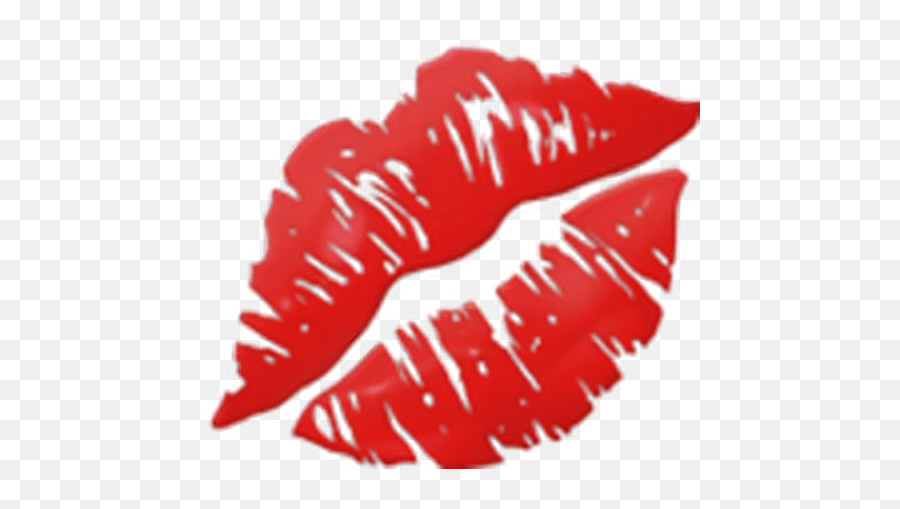 Kiss Mark Emoji Full Size Png Download Seekpng - Transparent Kiss Lips Emoji,Check Mark Emoji